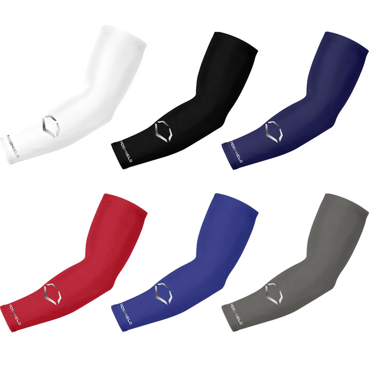 Evoshield Solid Compression Baseball Arm Sleeve 3 Evoshield Solid Compression Baseball Arm Sleeve