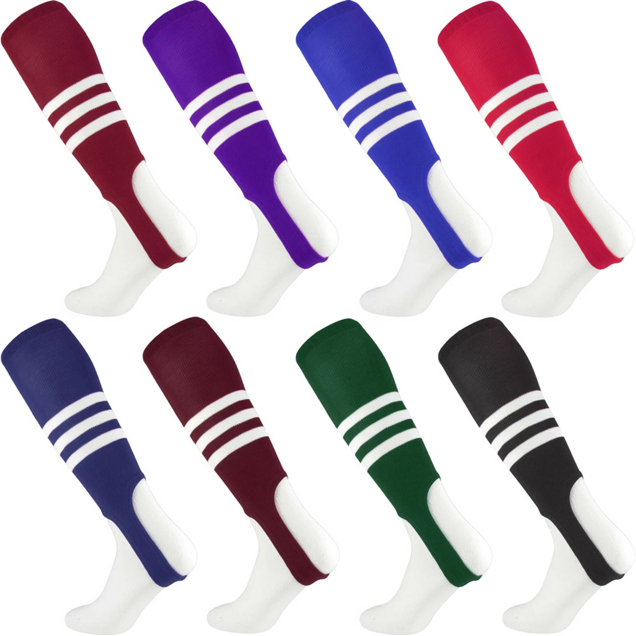 Twin City Socks Twin City 7" Striped Stirrup Sock 300B 3 Twin City Socks Twin City 7" Striped Stirrup Sock 300B