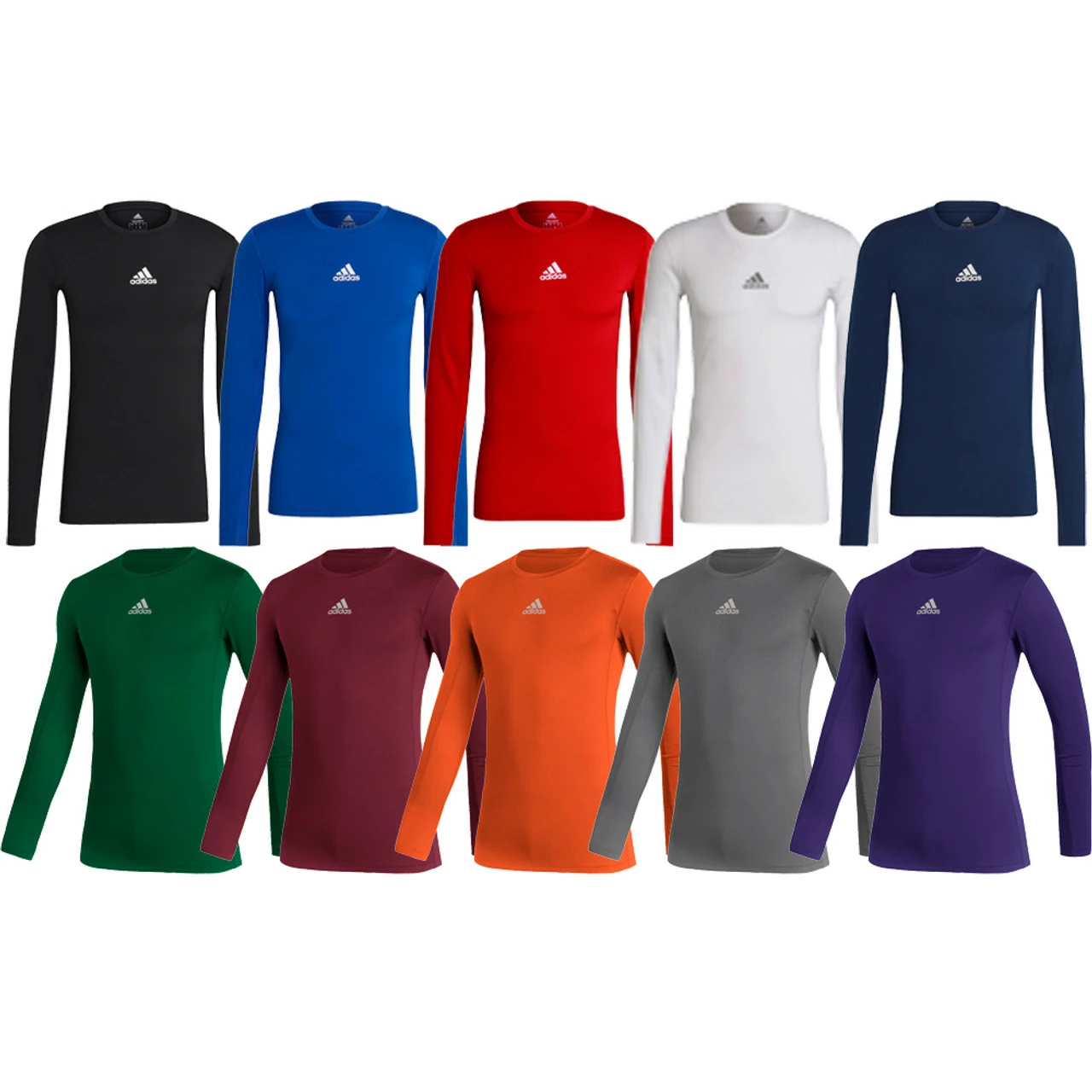 Adidas Techfit Long Sleeve Baseball Compression Shirt 3 Adidas Techfit Long Sleeve Baseball Compression Shirt