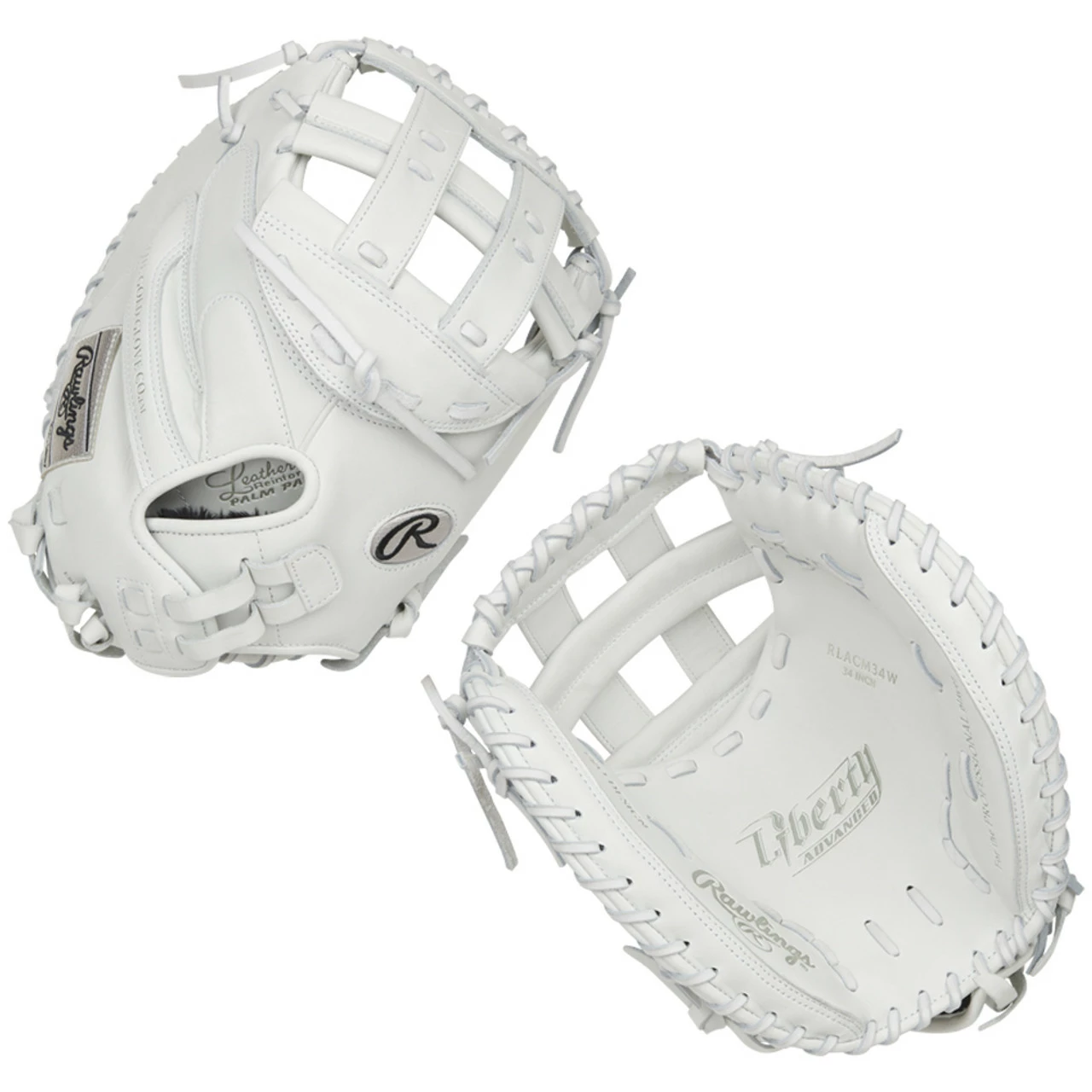 Rawlings Liberty Advanced 34" Fastpitch Softball Catcher's Mitt RLACM34W 3 Rawlings Liberty Advanced 34" Fastpitch Softball Catcher's Mitt RLACM34W