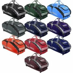 No Errors E2 Wheeled Catcher’s Bag – Baseball & Softball Catcher’s Bag NWBNDE2