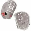 Rawlings R9 12.5” Fastpitch Softball First Base Mitt R9SBFBM-17G 1 Rawlings R9 12.5” Fastpitch Softball First Base Mitt R9SBFBM-17G -Baseball Eouipment Shop Cover 64885.1610735783