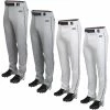 Rawlings Launch Semi-Relaxed Fit Adult Piped Baseball Pants LNCHSRP -Baseball Eouipment Shop Cover 65963.1651864430