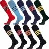 Twin City Socks Twin City Dugout Series Over The Calf Baseball Socks Style D