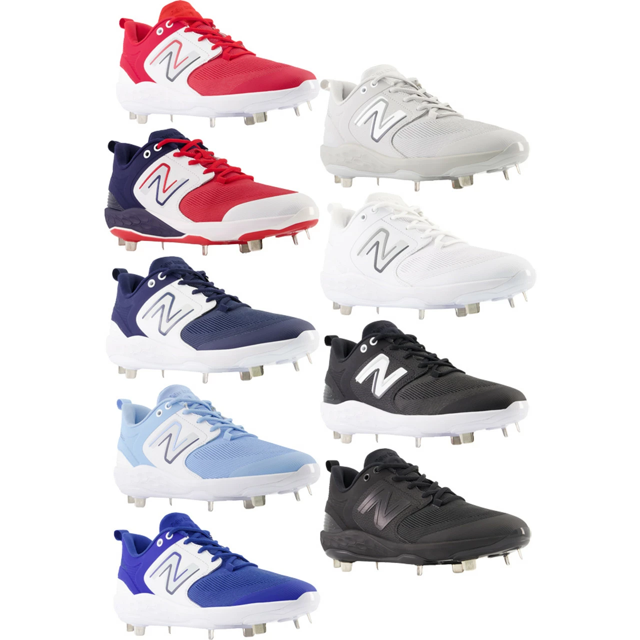 New Balance 3000v6 Metal Baseball Cleats Low Men’s Baseball Cleats L3000V6 3 New Balance 3000v6 Metal Baseball Cleats Low Men’s Baseball Cleats L3000V6