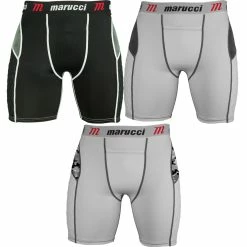 Marucci Men's Padded Baseball Sliding Short MASL-W