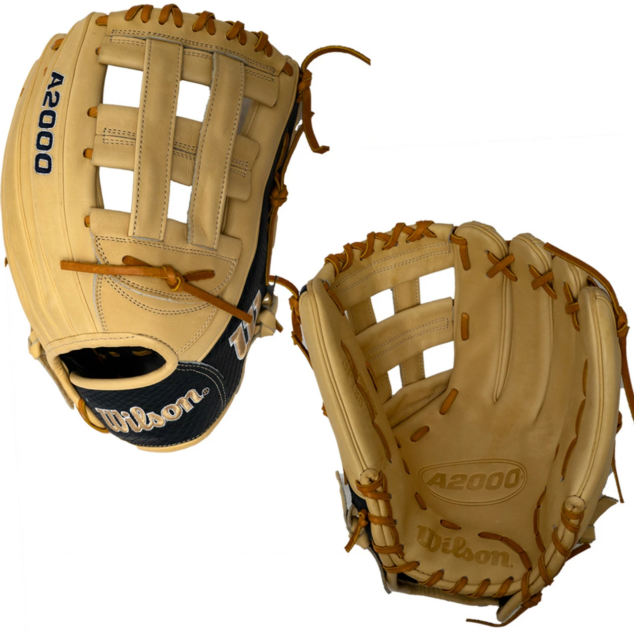 Wilson A2000 SP125 SMU Limited Edition 12.5” Slowpitch Softball Glove BLONDE 3 Wilson A2000 SP125 SMU Limited Edition 12.5” Slowpitch Softball Glove BLONDE