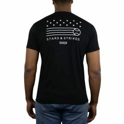 Baseballism Men's Stars & Strikes Baseball T-Shirt STARS & STRIKES