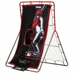Franklin Sports Franklin 2-in-1 Switch Hitter Pitching And Return Net – Rebounder And Pitching Target