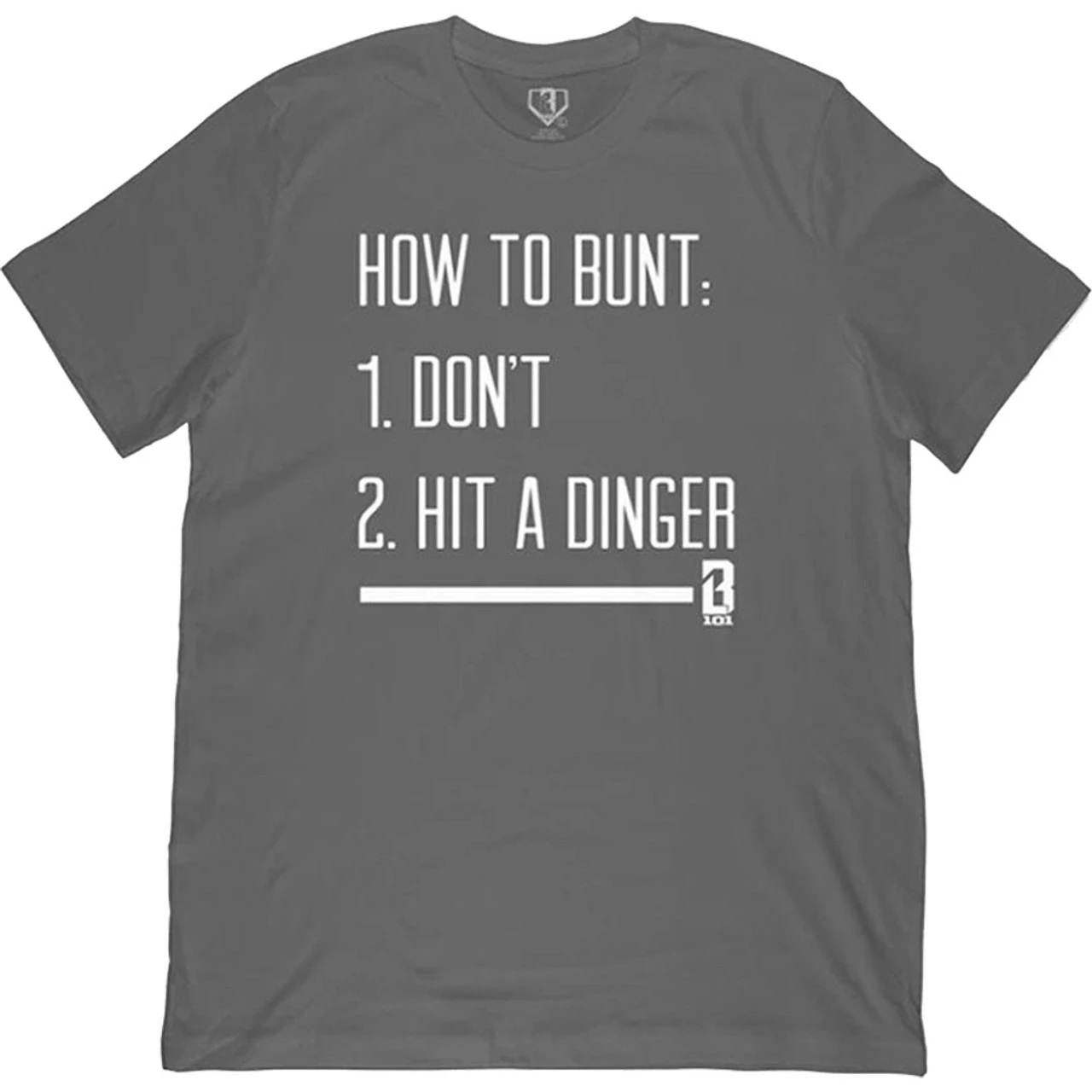 Baseball Lifestyle 101 How To Bunt Baseball T-Shirt 3 Baseball Lifestyle 101 How To Bunt Baseball T-Shirt