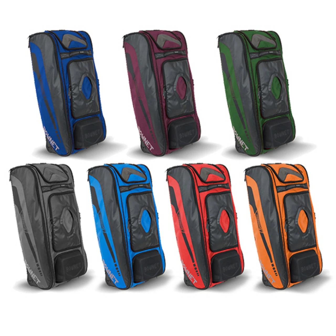 Bownet Commander Wheeled Catcher's Bag BN-COMMANDER 3 Bownet Commander Wheeled Catcher's Bag BN-COMMANDER