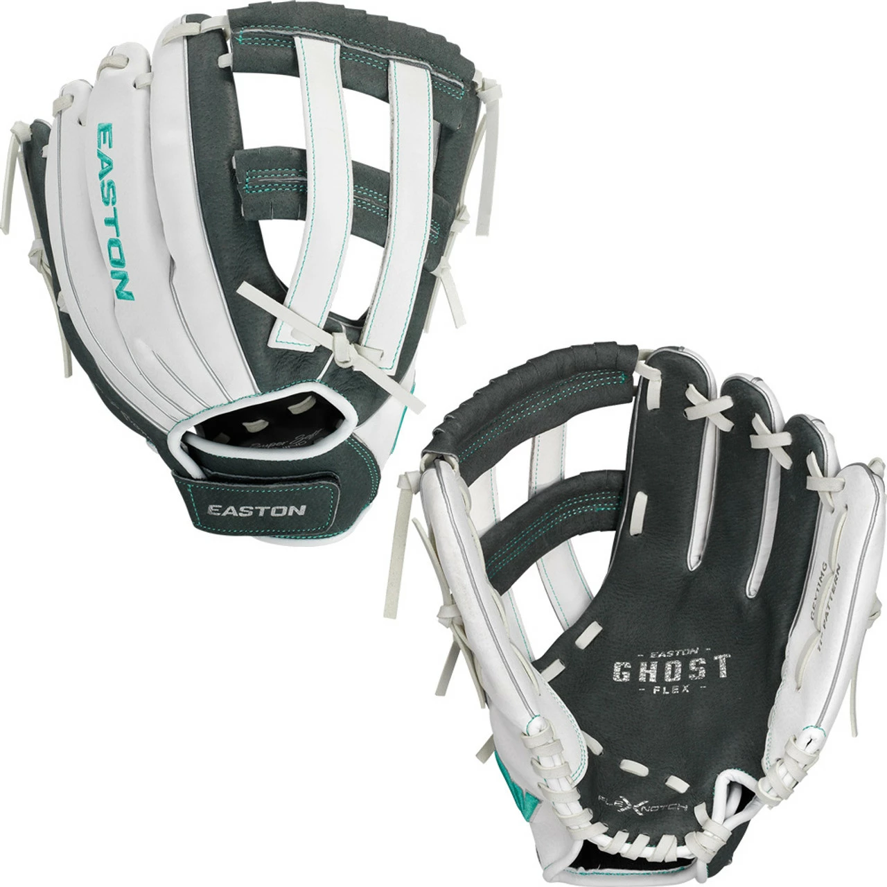 Easton Ghost Flex 11" Youth Fastpitch Softball Glove A130 860 3 Easton Ghost Flex 11" Youth Fastpitch Softball Glove A130 860