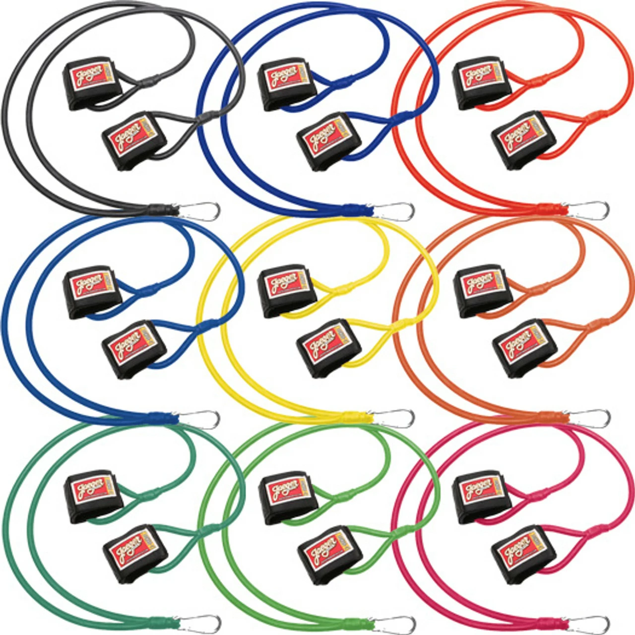 Jaeger Sports J-Bands Exercise Resistance Bands J-BANDS 3 Jaeger Sports J-Bands Exercise Resistance Bands J-BANDS