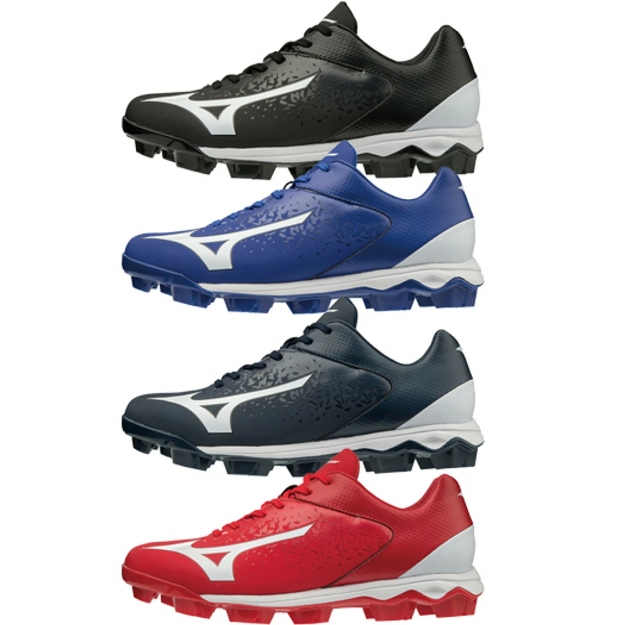 Mizuno Men's Molded Baseball Cleats Select 9 Low Baseball Cleat 320584 3 Mizuno Men's Molded Baseball Cleats Select 9 Low Baseball Cleat 320584