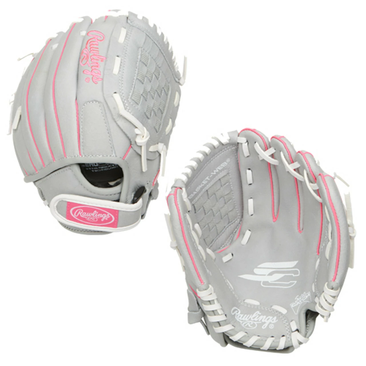 Rawlings Sure Catch 10" Youth Fastpitch Softball Glove SCSB100P 3 Rawlings Sure Catch 10" Youth Fastpitch Softball Glove SCSB100P