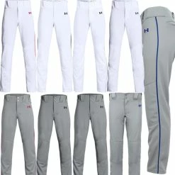 Under Armour Utility Relaxed Adult Piped Baseball Pants 1317259